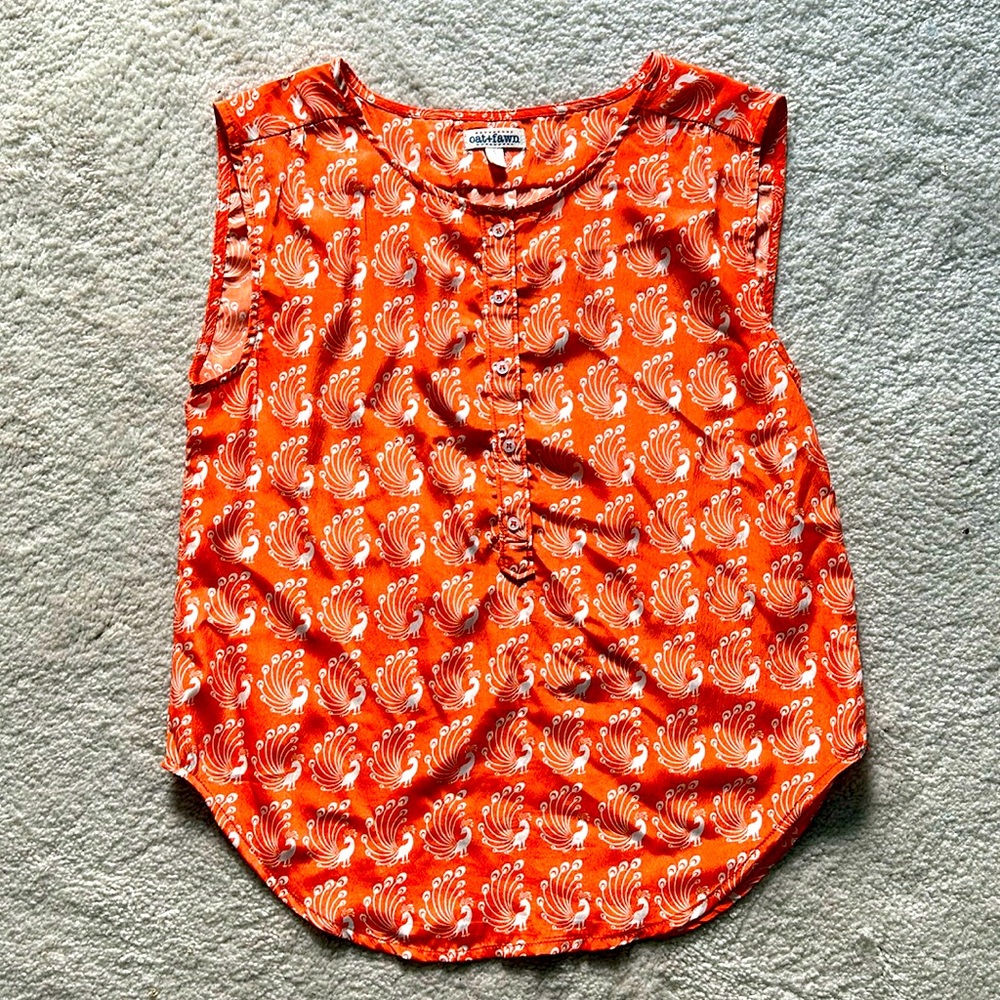 Oat+Fawn rare peacock tunic